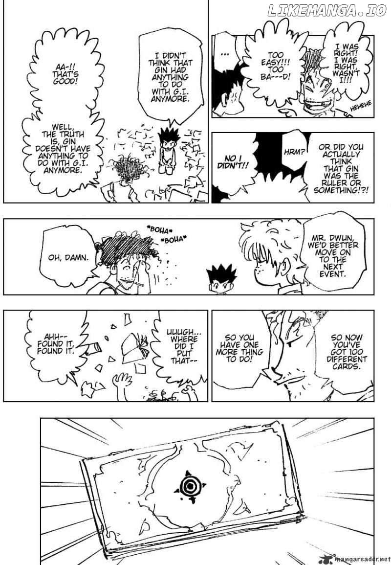 Hunter x Hunter, Chapter 184 image 03